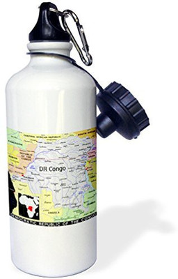 3dRose 621 ml Water Purifier Bottle(White)