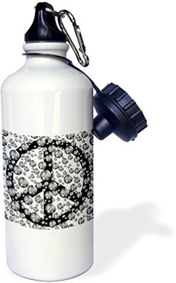 

3dRose 621 ml Water Purifier Bottle(White)