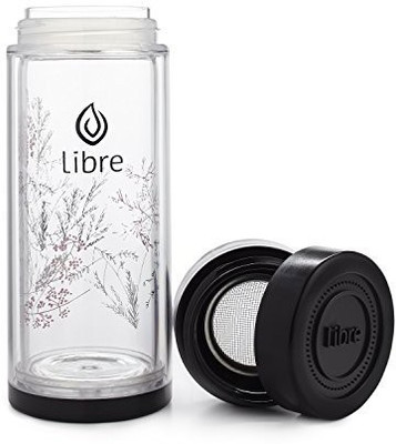 Libre tea 414 ml Water Purifier Bottle(Black)