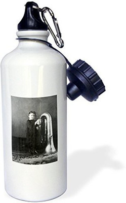 

3dRose 621 ml Water Purifier Bottle(White)