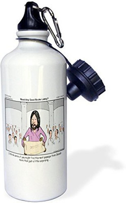 

3dRose 621 ml Water Purifier Bottle(White)