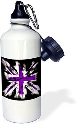 

3dRose 621 ml Water Purifier Bottle(White)