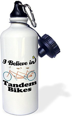 

3dRose 621 ml Water Purifier Bottle(White)