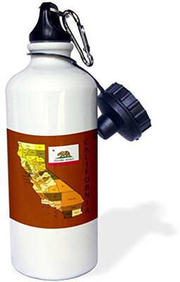 

3dRose 621 ml Water Purifier Bottle(White)