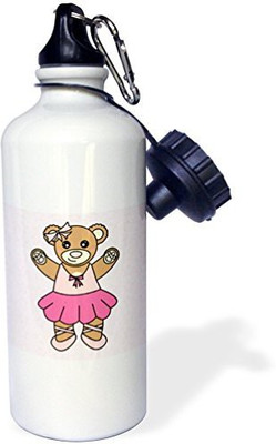 

3dRose 621 ml Water Purifier Bottle(White)