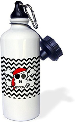 

3dRose 621 ml Water Purifier Bottle(White)