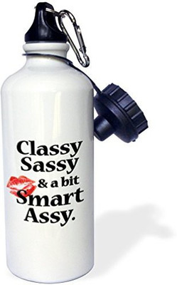 

3dRose 621 ml Water Purifier Bottle(White)