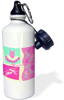 

3dRose 621 ml Water Purifier Bottle(White)