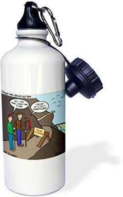 

3dRose 621 ml Water Purifier Bottle(White)