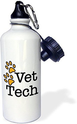 

3dRose 621 ml Water Purifier Bottle(White)