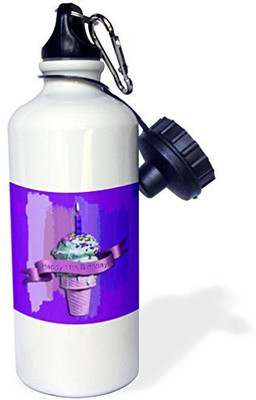 

3dRose 621 ml Water Purifier Bottle(White)