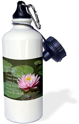 

3dRose 621 ml Water Purifier Bottle(White)