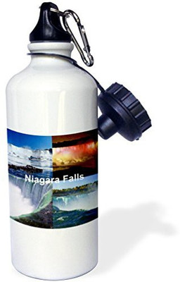 

3dRose 621 ml Water Purifier Bottle(White)