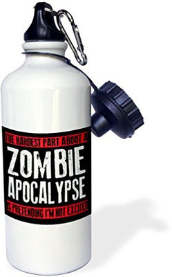 

3dRose 621 ml Water Purifier Bottle(White)