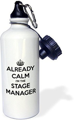 

3dRose 621 ml Water Purifier Bottle(White)