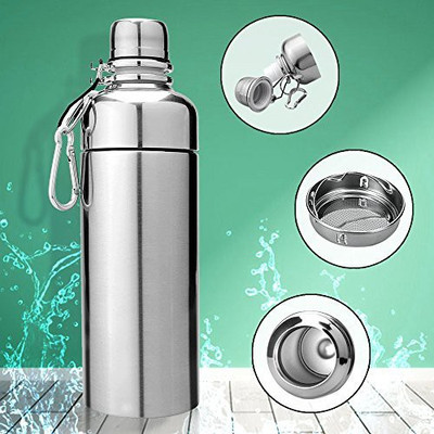 

MIROO 503 ml Water Purifier Bottle(Silver)