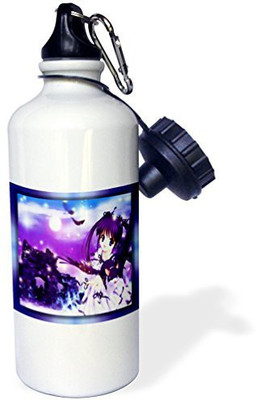 

3dRose 621 ml Water Purifier Bottle(White)