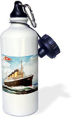 

3dRose 621 ml Water Purifier Bottle(White)