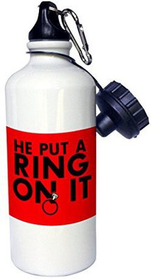 

3dRose 621 ml Water Purifier Bottle(White)