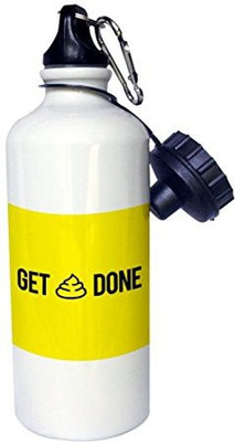 

3dRose 621 ml Water Purifier Bottle(White)