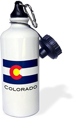 

3dRose 621 ml Water Purifier Bottle(White)