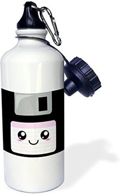 

3dRose 621 ml Water Purifier Bottle(White)