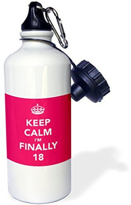 

3dRose 621 ml Water Purifier Bottle(White)