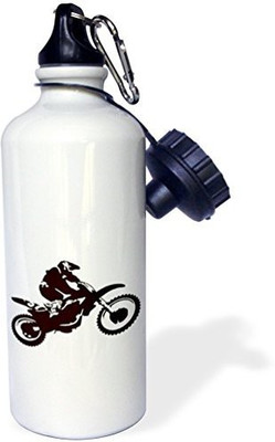 

3dRose 621 ml Water Purifier Bottle(White)