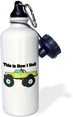 

3dRose 621 ml Water Purifier Bottle(White)