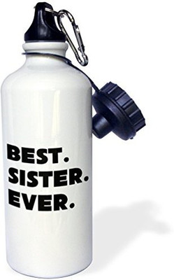 

3dRose 621 ml Water Purifier Bottle(White)