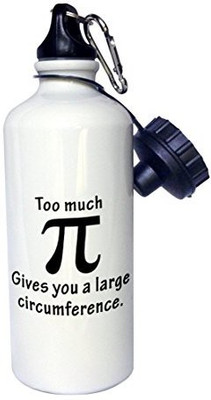 

3dRose 621 ml Water Purifier Bottle(White)