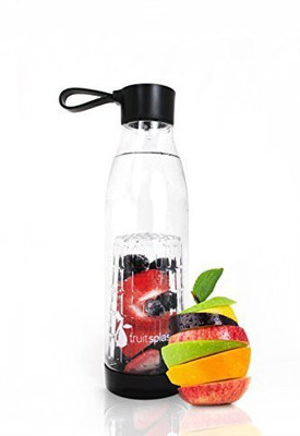 

FruitSplash 650 ml Water Purifier Bottle(Black)