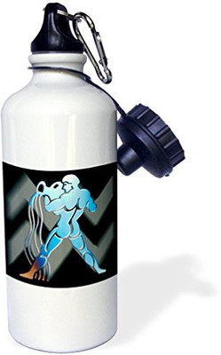 

3dRose 621 ml Water Purifier Bottle(White)