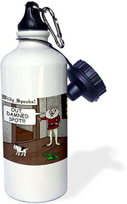 

3dRose 621 ml Water Purifier Bottle(White)