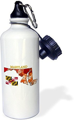 

3dRose 621 ml Water Purifier Bottle(White)