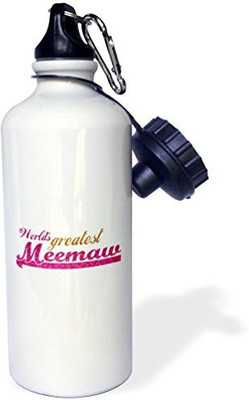 3dRose 621 ml Water Purifier Bottle(White)