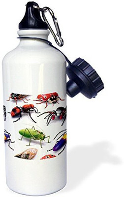 

3dRose 621 ml Water Purifier Bottle(White)