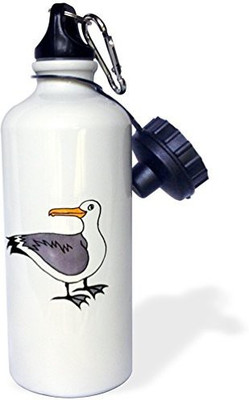 

3dRose 621 ml Water Purifier Bottle(White)