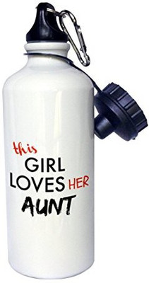 

3dRose 621 ml Water Purifier Bottle(White)