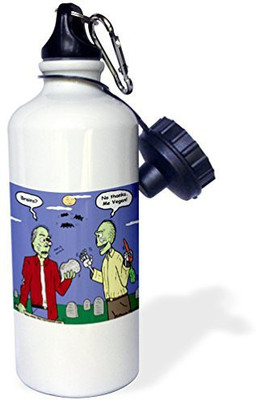 

3dRose 621 ml Water Purifier Bottle(White)
