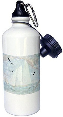 

3dRose 621 ml Water Purifier Bottle(White)