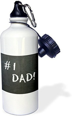 

3dRose 621 ml Water Purifier Bottle(White)