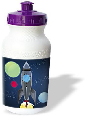 

3dRose 621 ml Water Purifier Bottle(White)