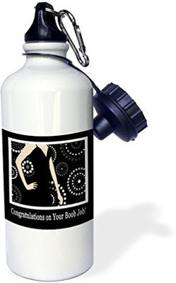 

3dRose 621 ml Water Purifier Bottle(White)
