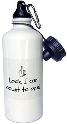 

3dRose 621 ml Water Purifier Bottle(White)