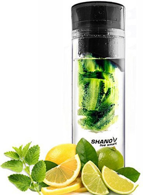 

SHANO Live Smart 710 ml Water Purifier Bottle(Black)