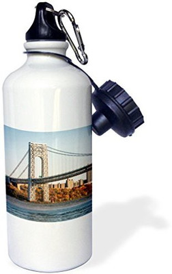 

3dRose 621 ml Water Purifier Bottle(White)
