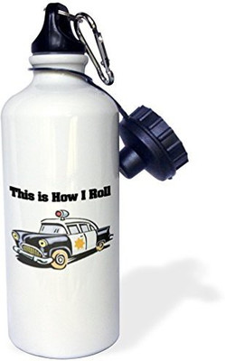 

3dRose 621 ml Water Purifier Bottle(White)
