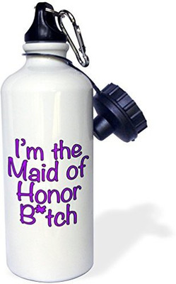 

3dRose 621 ml Water Purifier Bottle(White)