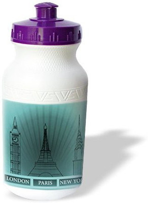 

3dRose 621 ml Water Purifier Bottle(White)